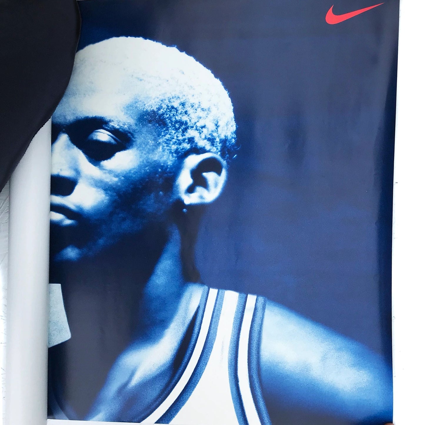 Nike Air Jordan "NO BULL" 1996 Poster featuring Rodman & Pippen NEW