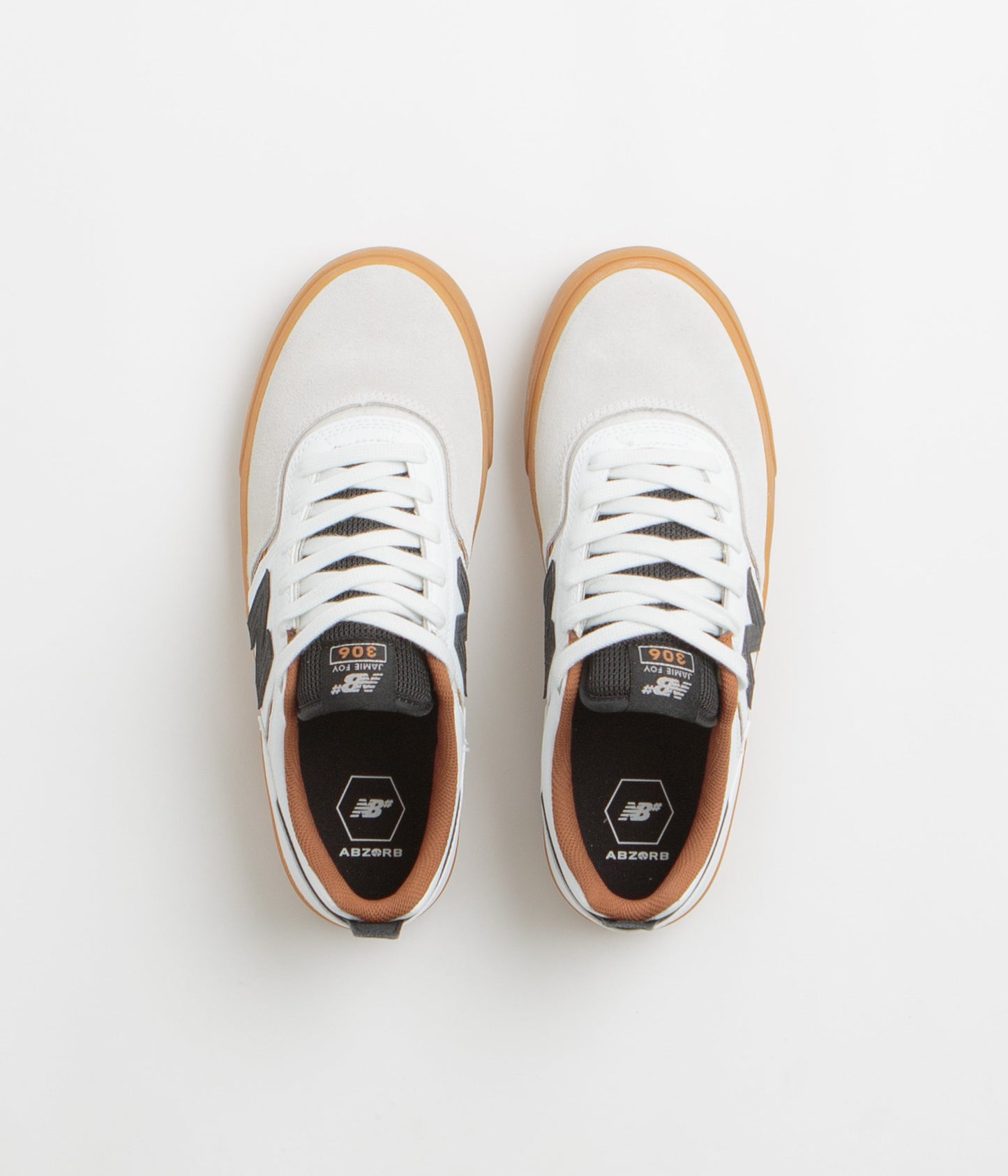 New Balance Numeric 306 Jamie Foy Shoes - Sea Salt / Gum / Black