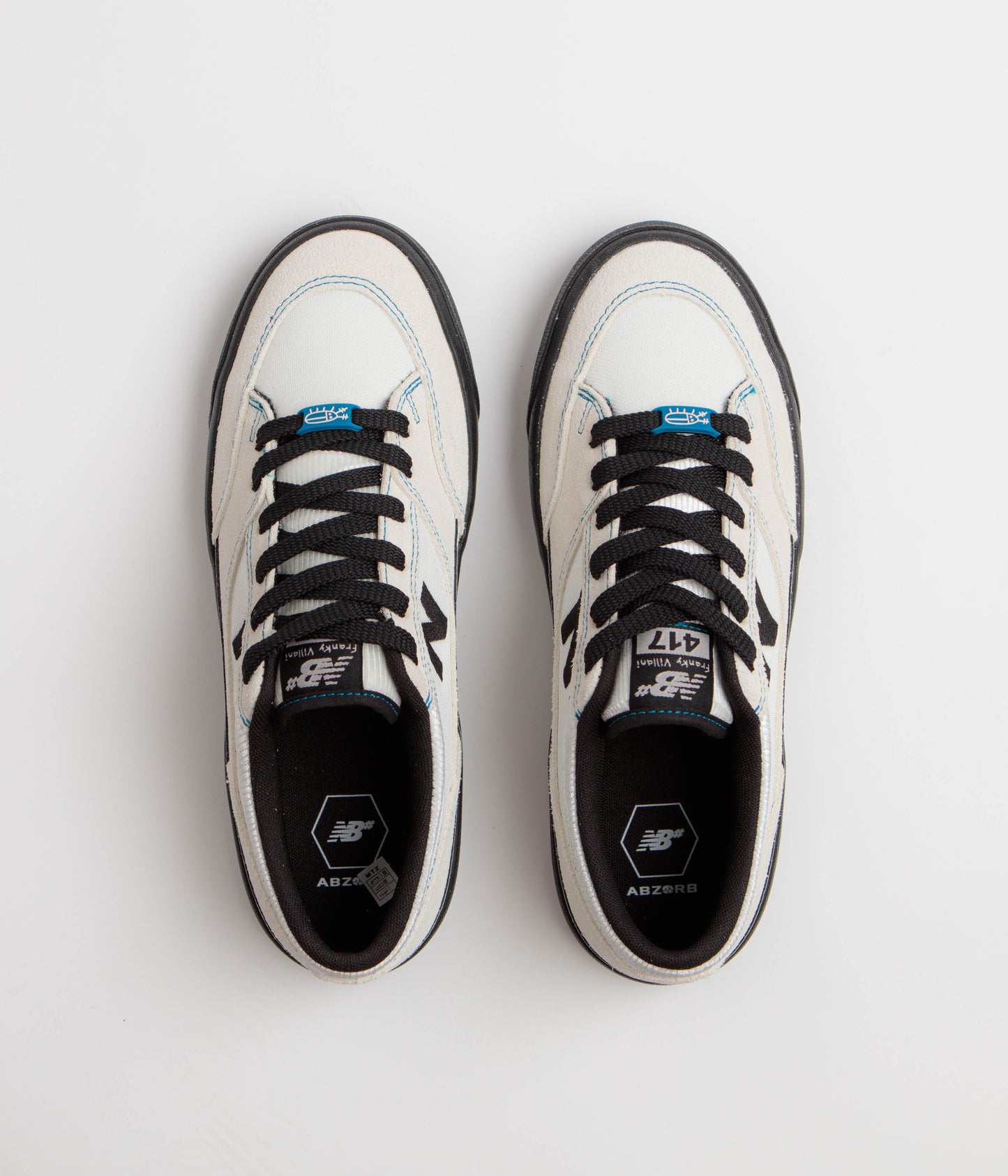 New Balance Numeric 417 Franky Villani Shoes - White / Black