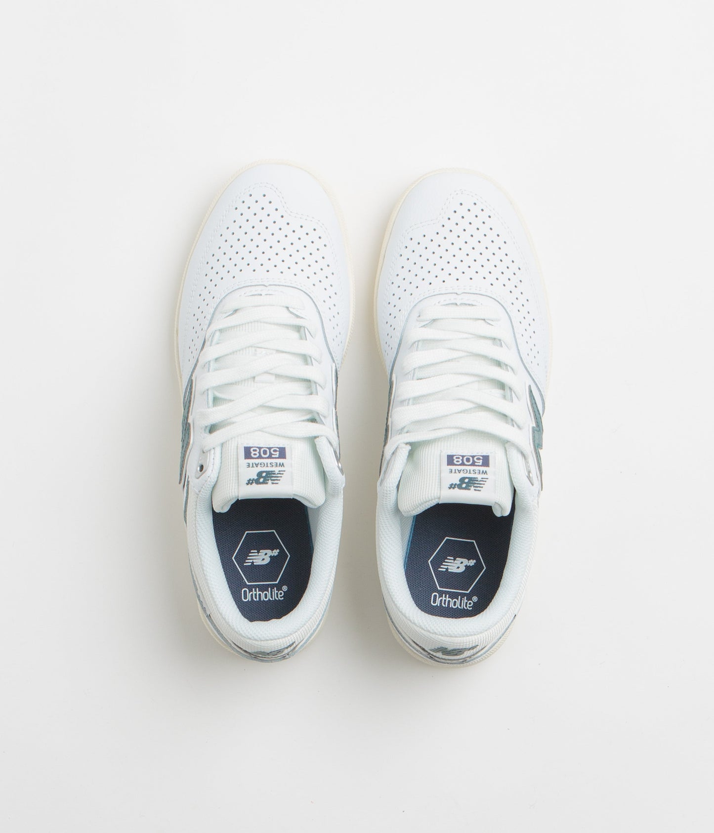 New Balance Numeric 508 Brandon Westgate Shoes - White / Green