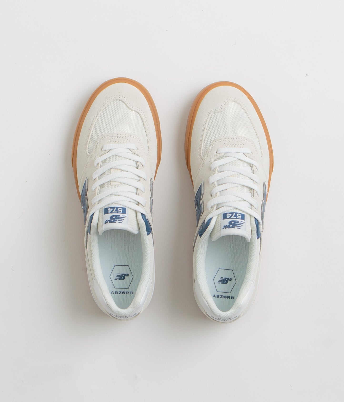 New Balance Numeric 574 Shoes - Sea Salt