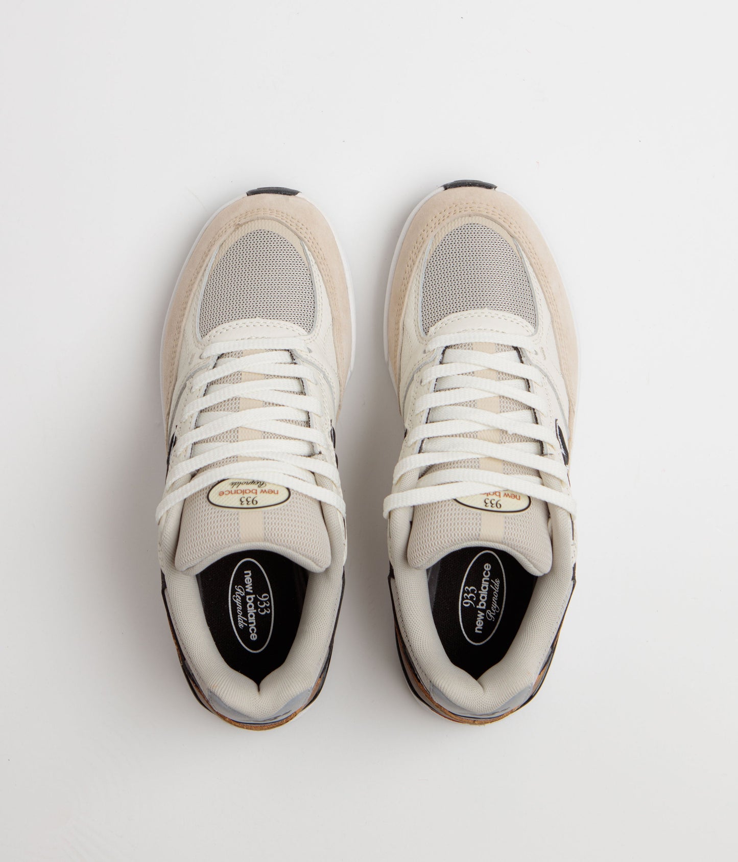New Balance Numeric 933 Andrew Reynolds Shoes - Quicksand / Sea Salt
