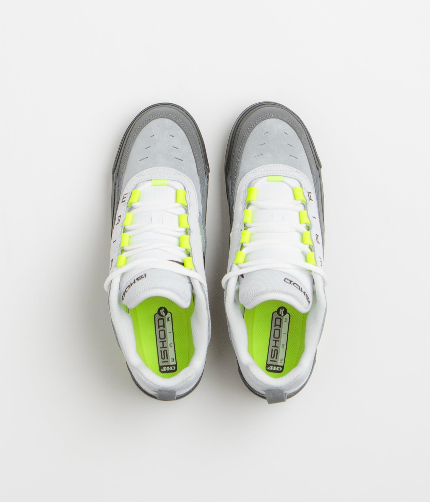 Nike SB Air Max Ishod Shoes - Black / Neon Yellow - Anthracite - Light Graphite