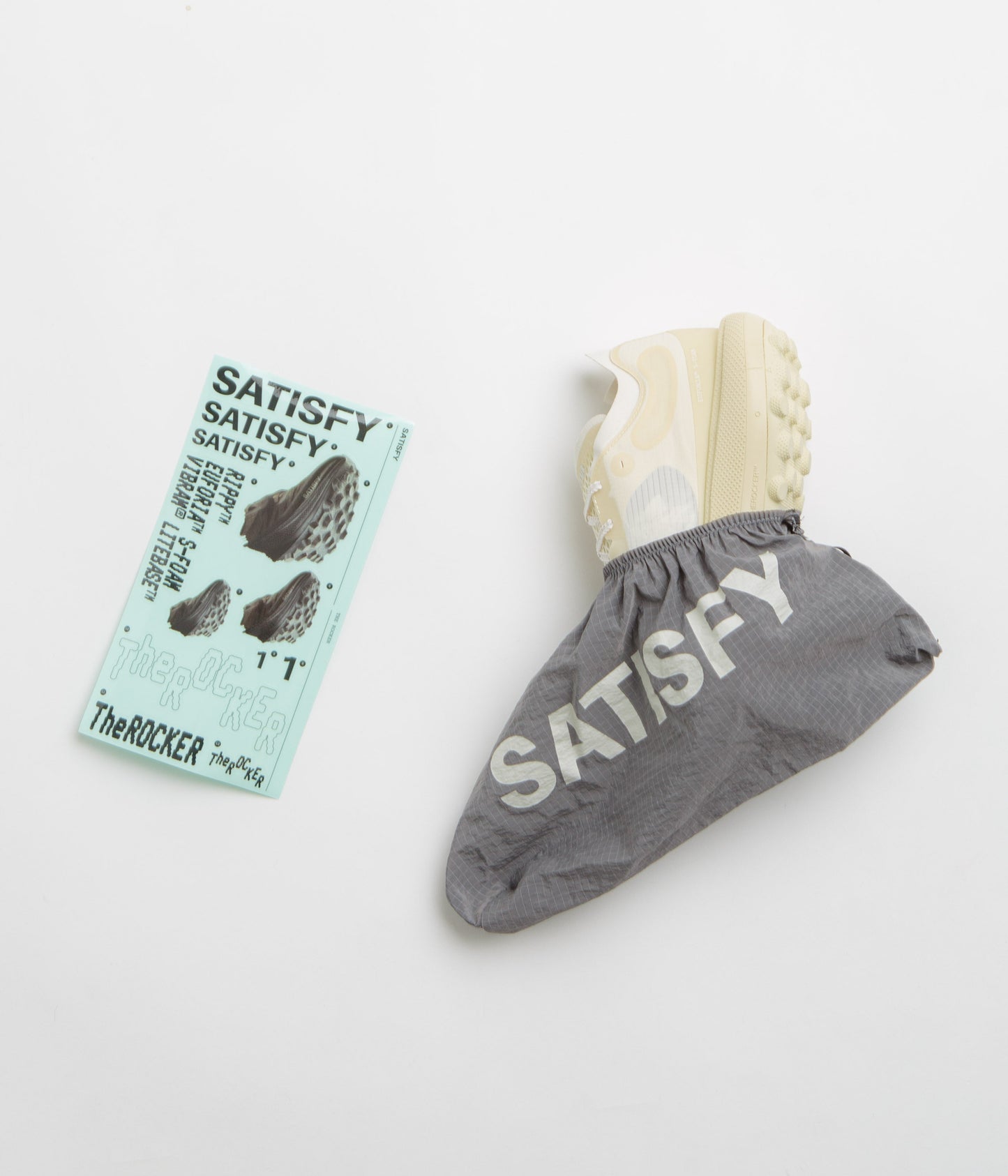 Satisfy TheROCKER Shoes - Antique White