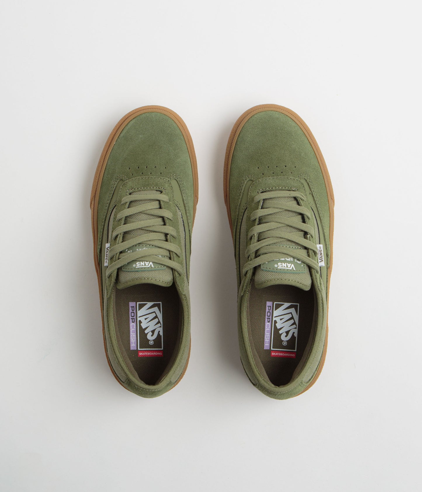 Vans Skate Curren Caples Shoes - Crepe Green / Gum