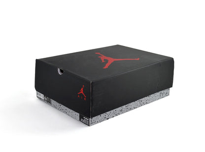 Nike Air Jordan 4 IV White/Cement "NIKE AIR" Size 12