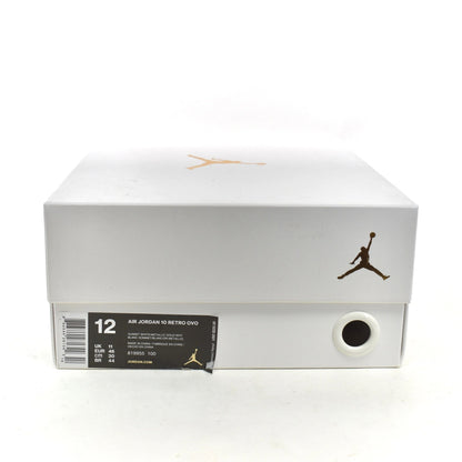 Nike Air Jordan 10 X OVO Summit White Gold NEW Size 12