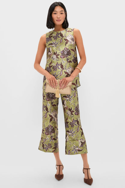 Brushed Brass Vera Earrings