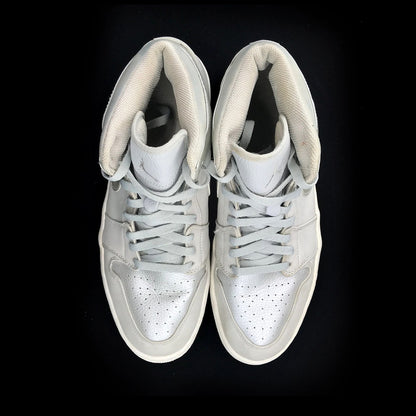 Nike Air Jordan 1 Retro + 2001 Silver 1 of 50K Size 12