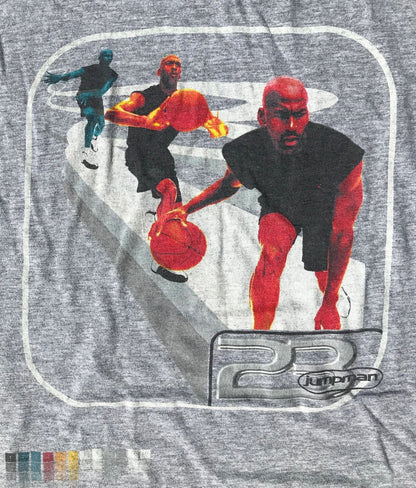 Nike Air Jordan 12 XII Original Gray Tag 1997 Graphic T-Shirt