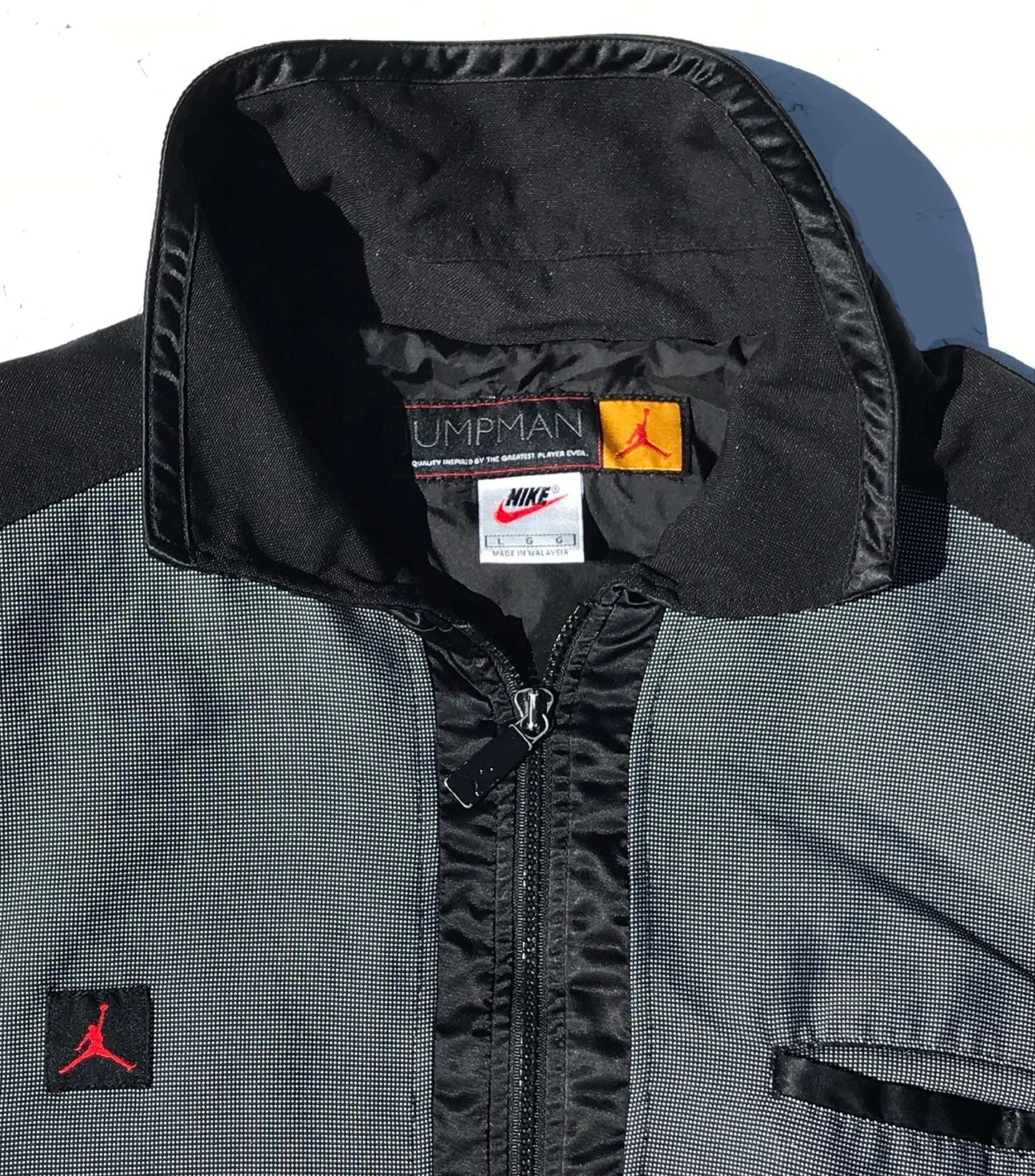 Nike Air Jordan 12 XII Original 1997 Nylon Jacket Size Large