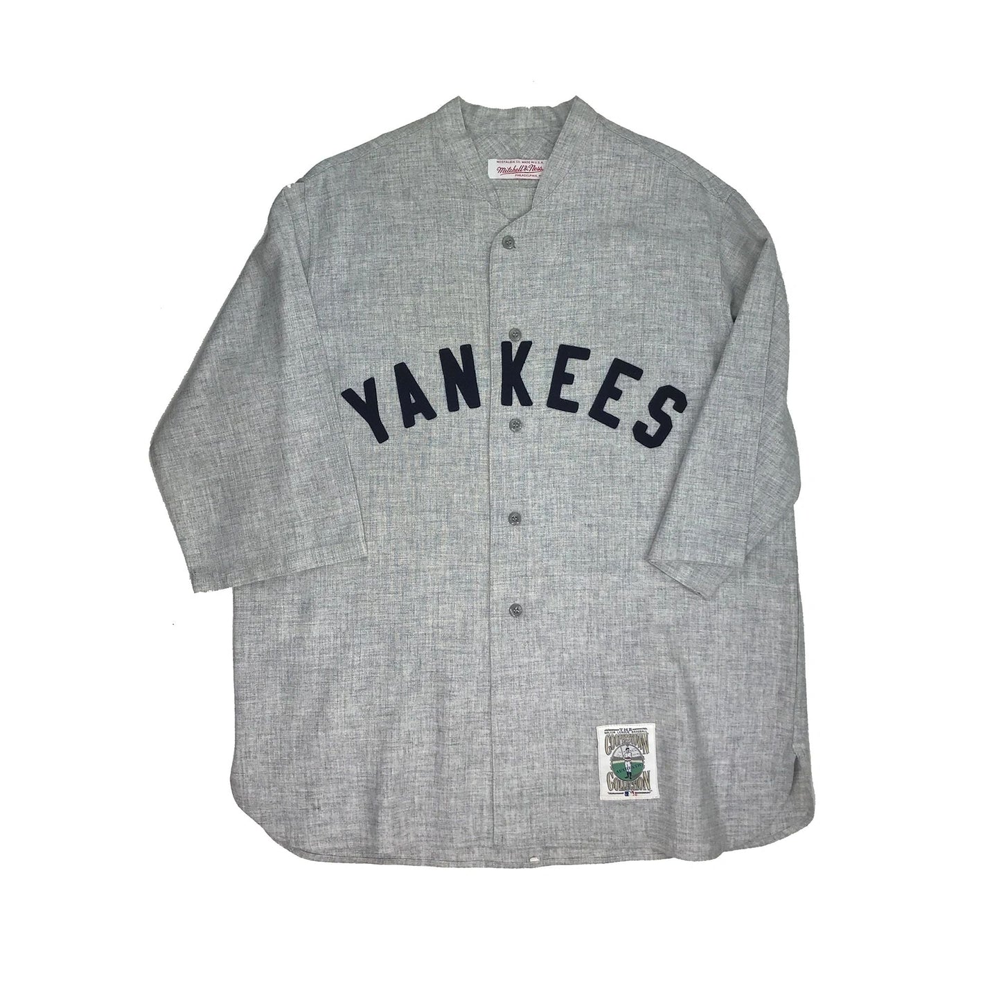 New York Yankees Babe Ruth Authentic Wool Mitchell Ness Jersey