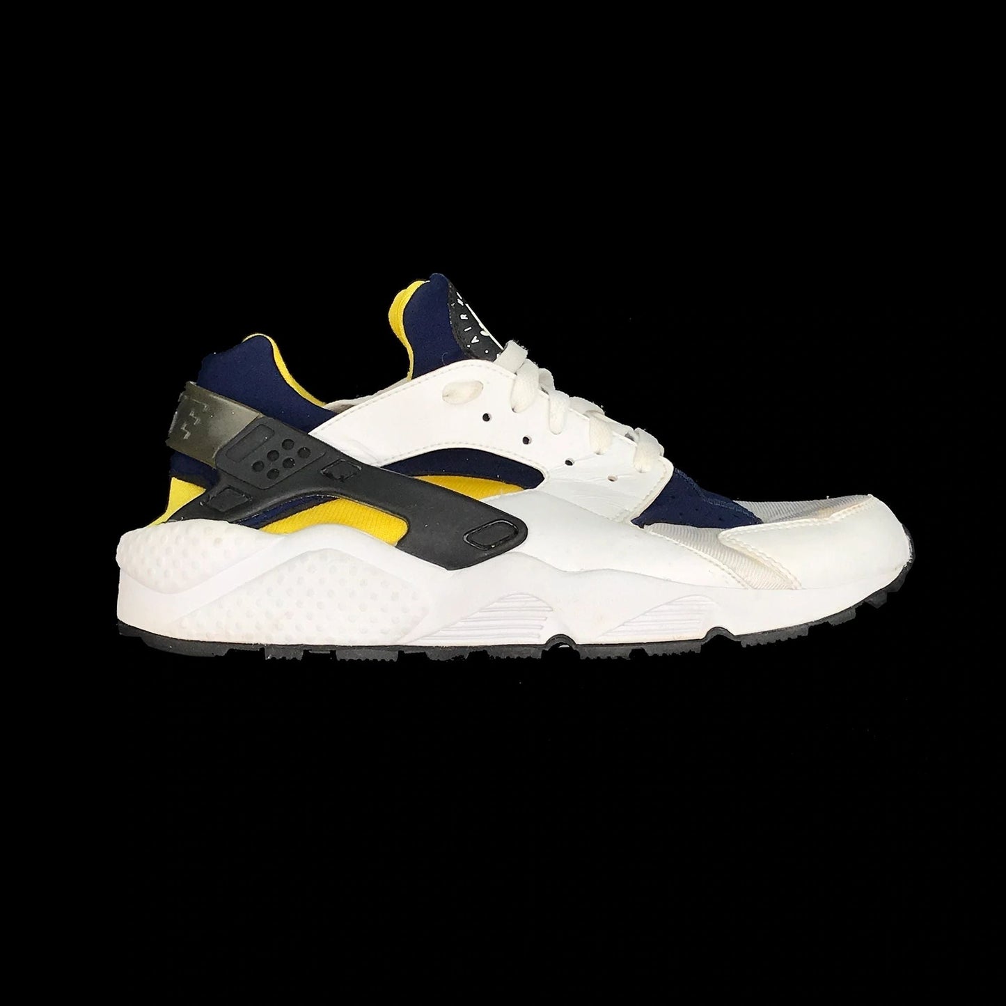 Nike Air Huarache Run International 2003 Navy/Yellow Sample 9