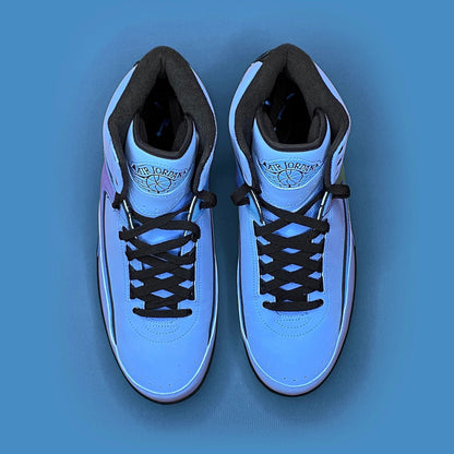 Nike Air Jordan 2 QF Custom "Wings" Label UNC