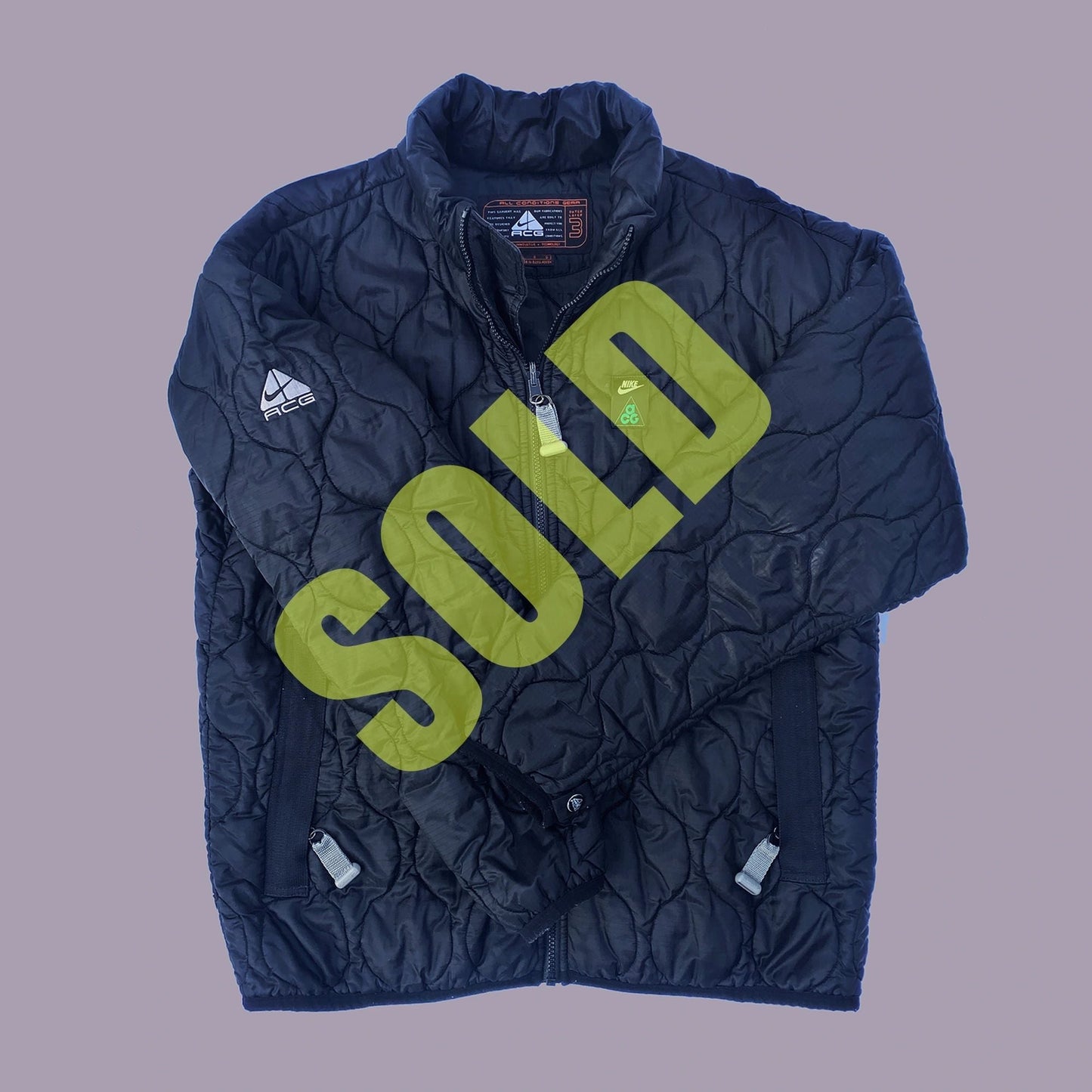 Nike ACG Quilted Outer Layer 3 Jacket + Custom Label