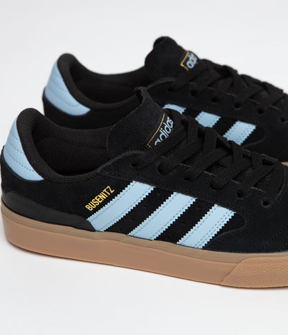 Adidas Busenitz Vulc II Shoes - Core Black / Clear Sky / Gum4