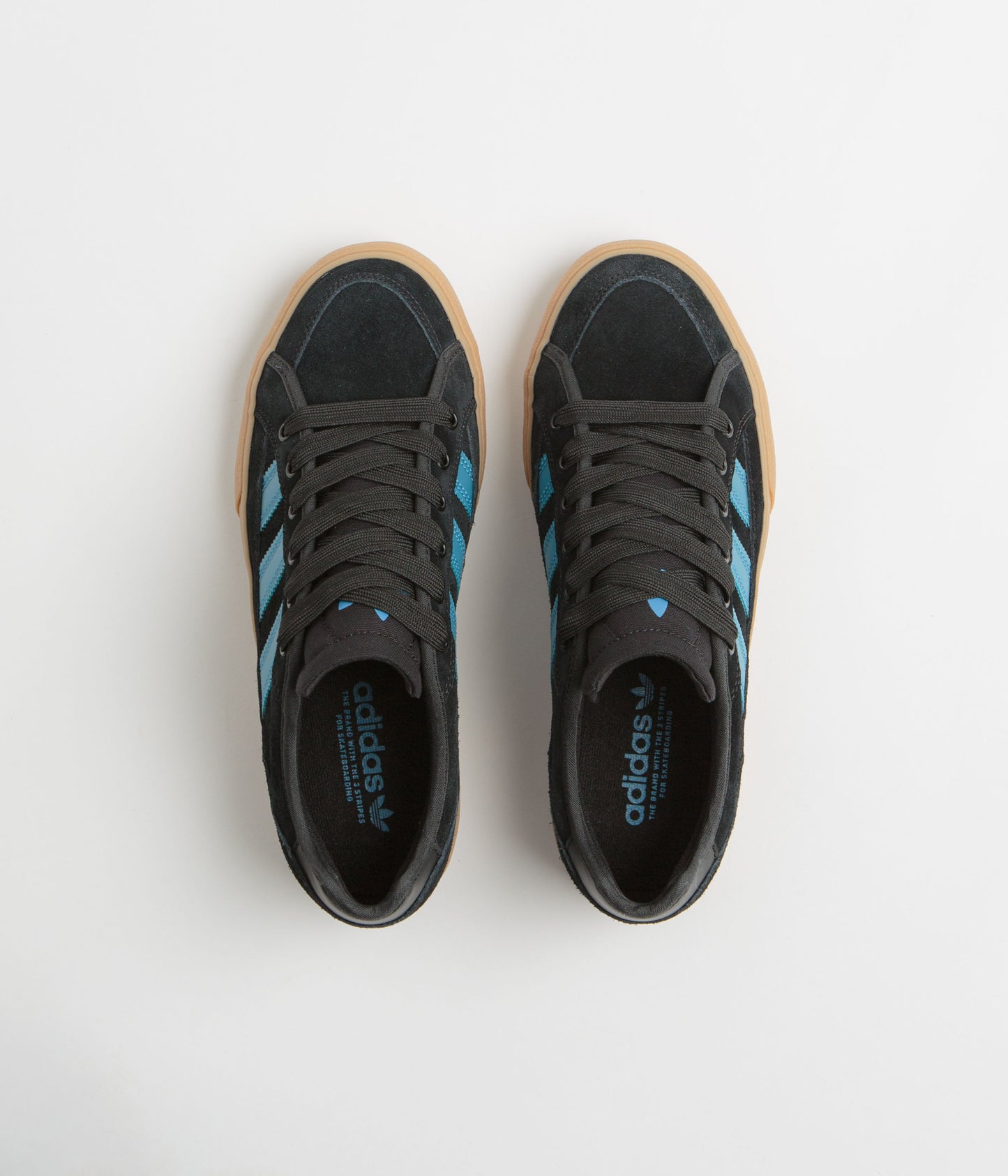 Adidas Court TNS Premiere Shoes - Core Black / Lucid Ray Blue / Gum4