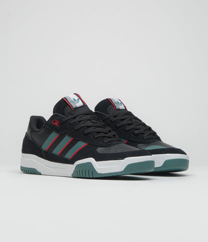 Adidas Tekkira Cup Shoes - Core Black / Preloved Teal / Better Scarlet