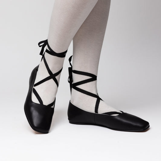 Bronte Slippers (Black)