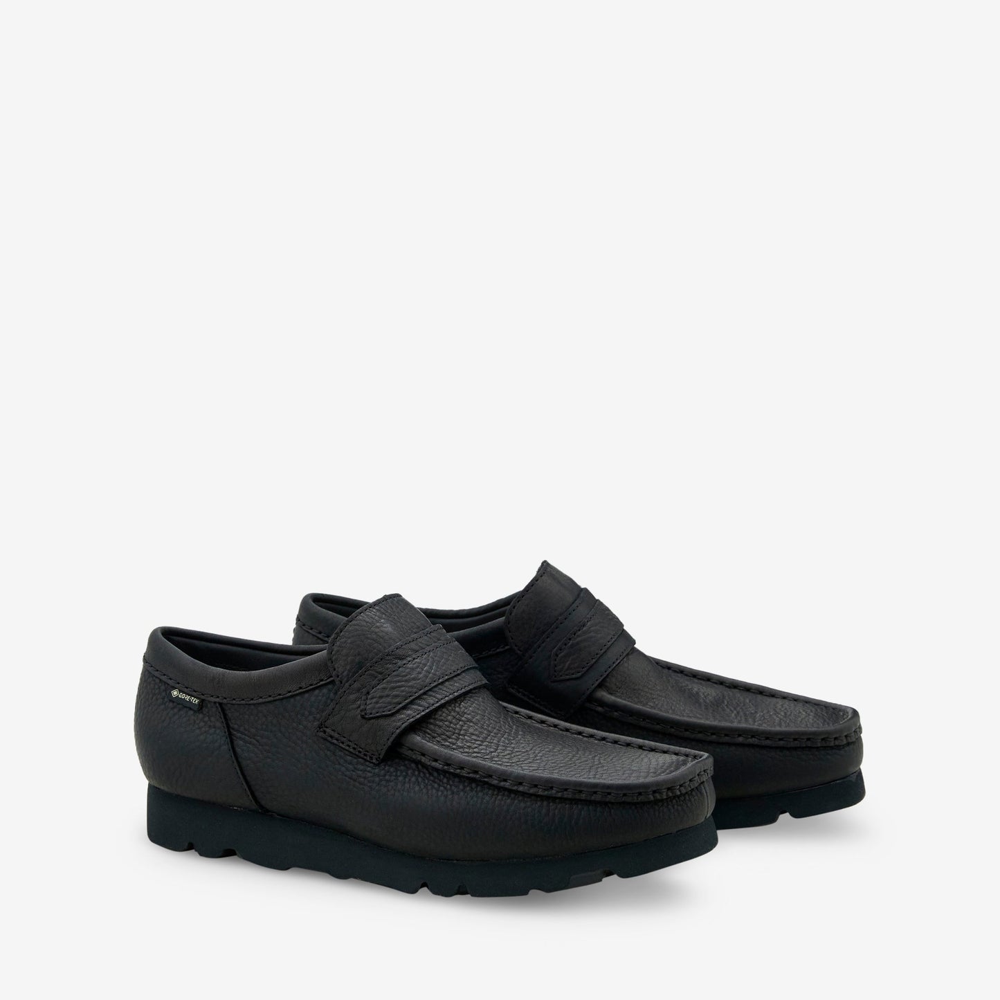 Wallabee Loafer GTX Black Leather