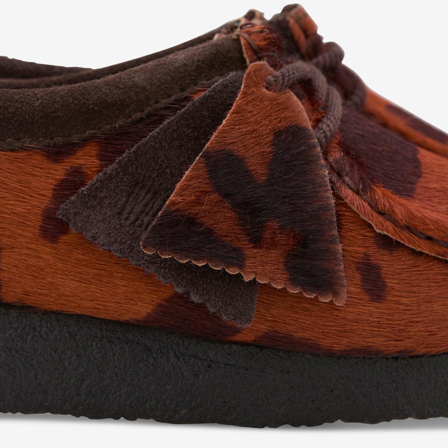 Women's Wallabee Brown Cow Print