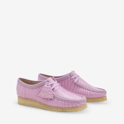 Women's Wallabee Mauve Croc