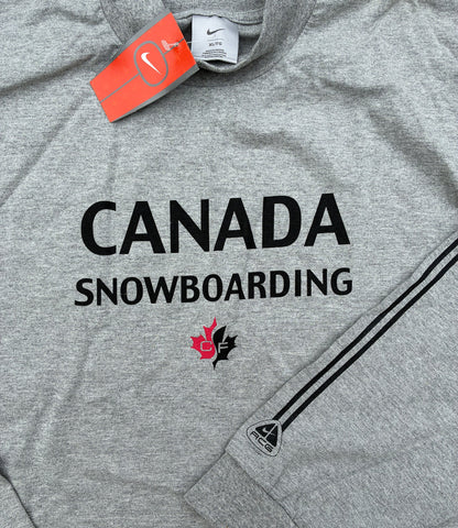 Nike ACG Canada Snowboarding L/S Mock Neck Shirt NEW XL