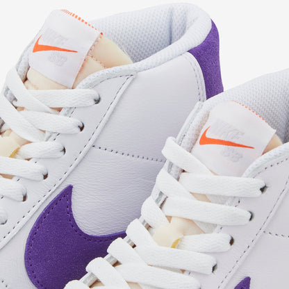 SB Zoom Blazer Mid White | Court Purple | White | Gum Light Brown