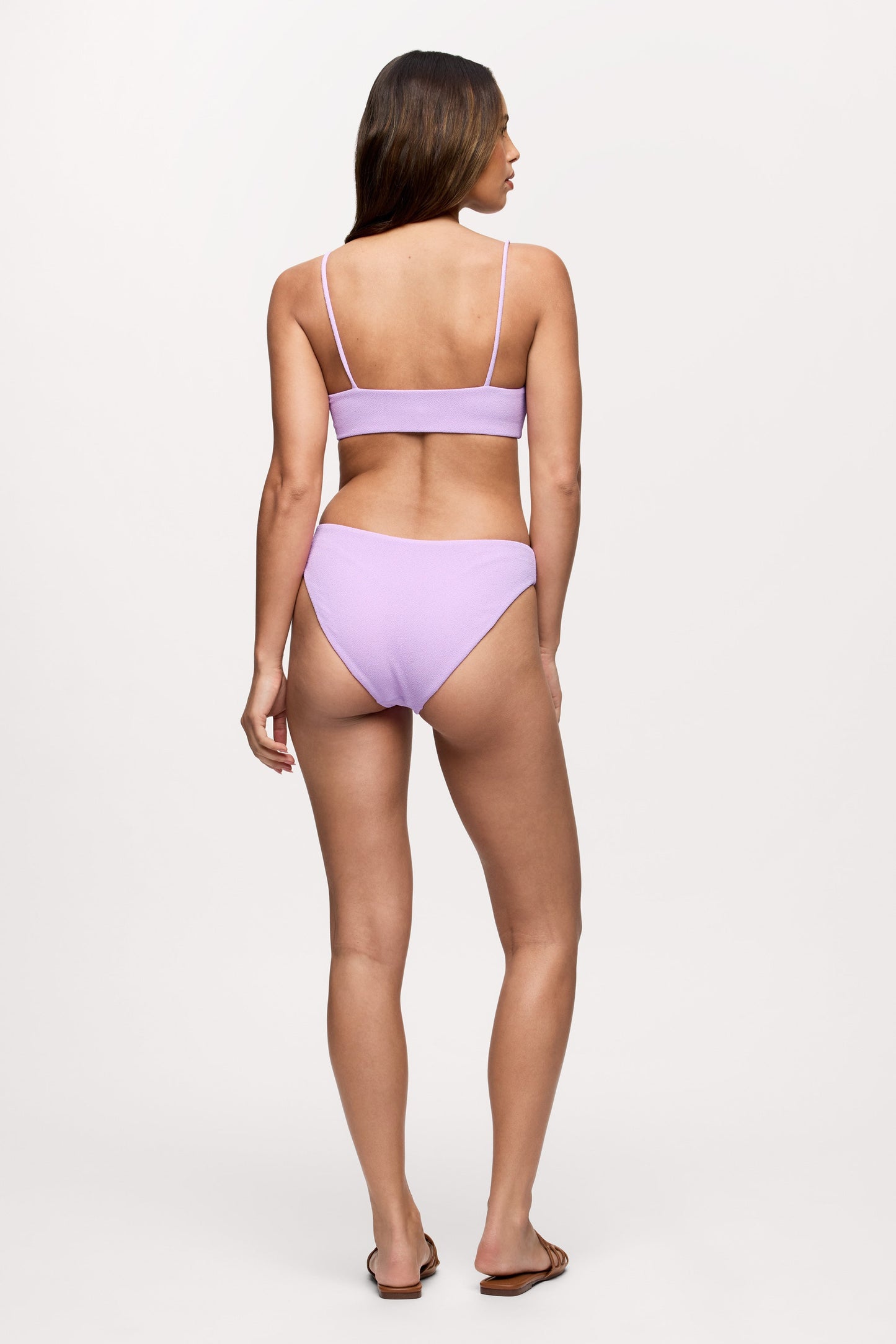 Low Waist Bikini Bottom | Crispy Orchid