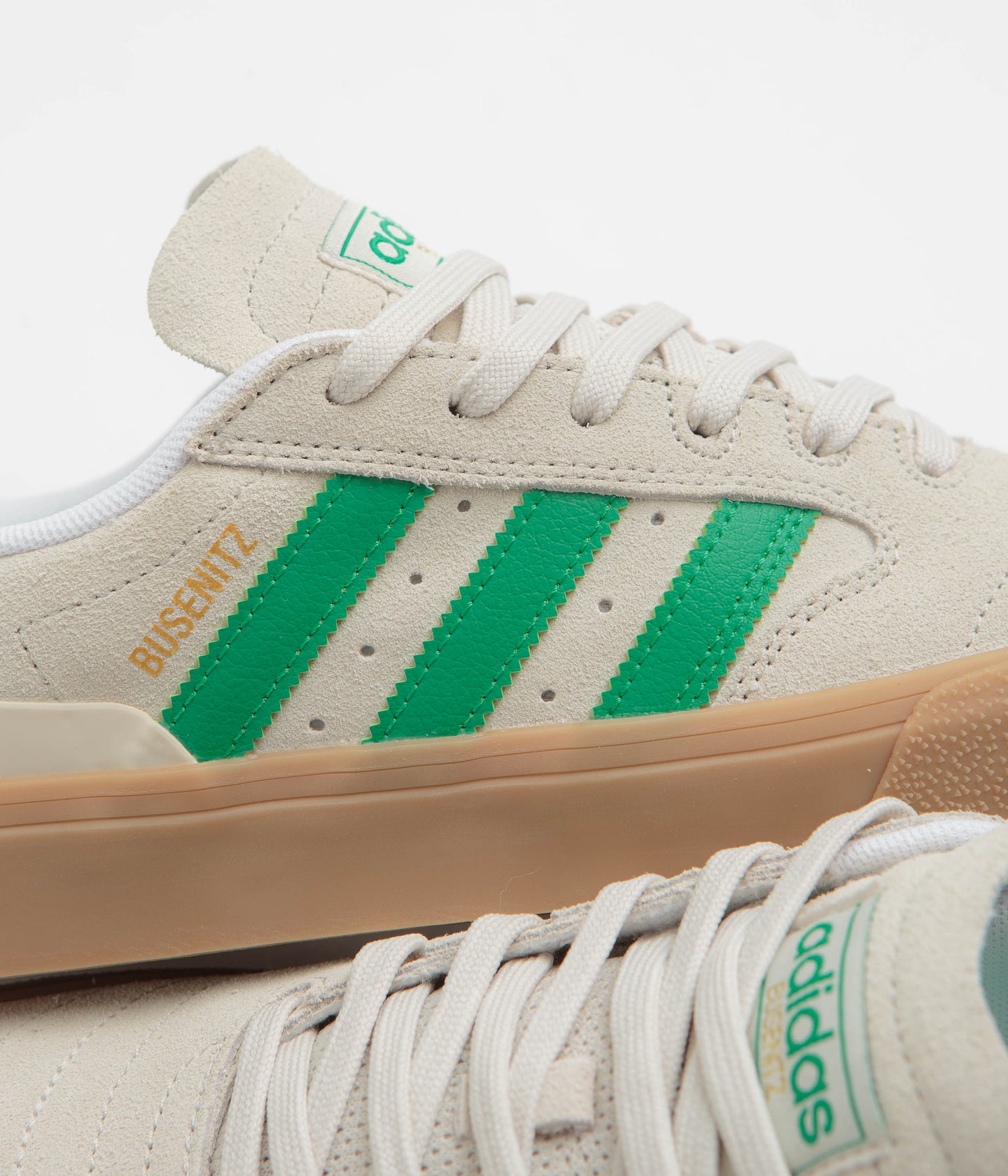 Adidas Busenitz Vulc II Shoes - Alumina / Court Green / Gum4