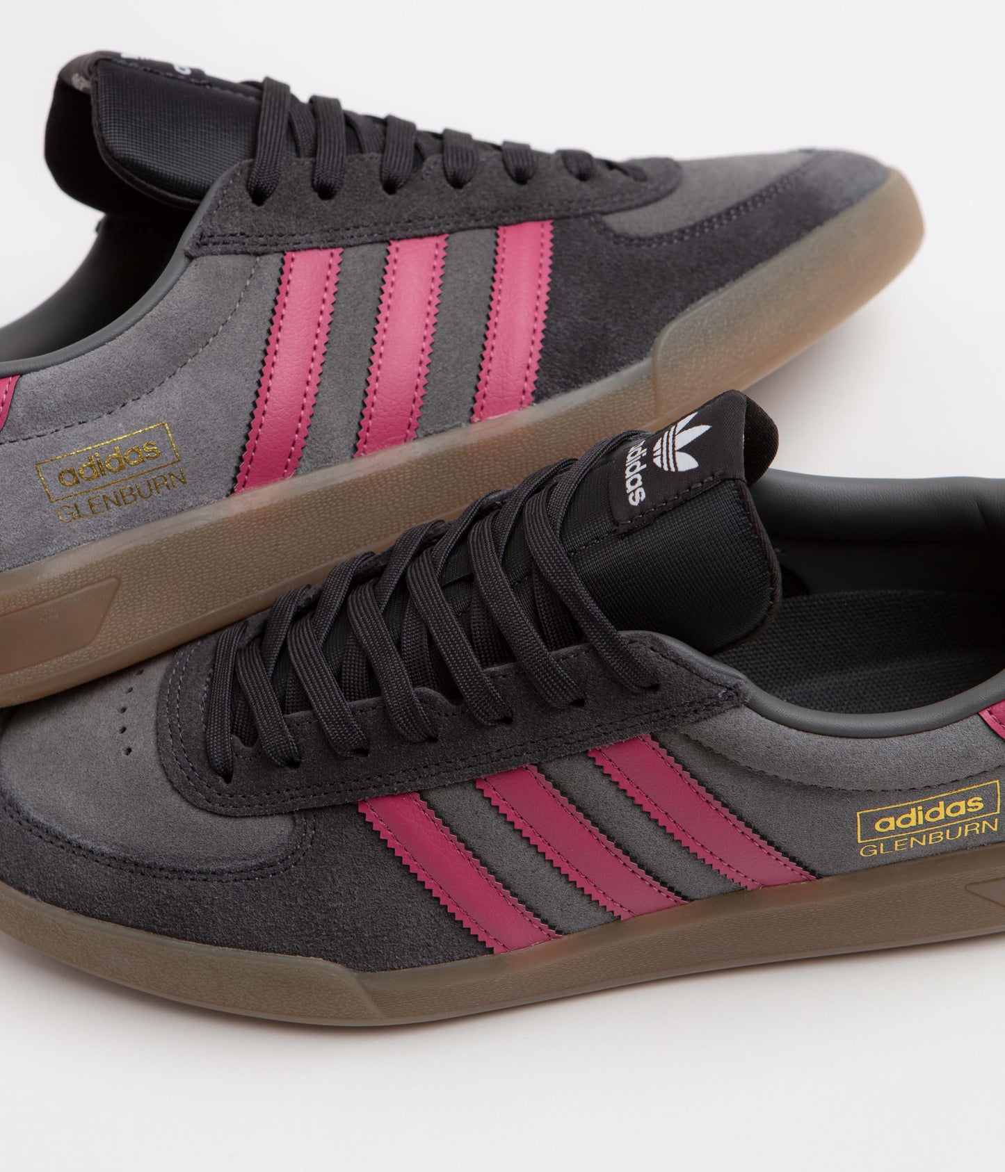 Adidas Glenburn Shoes - Carbon / Dual Magenta / Grey Four
