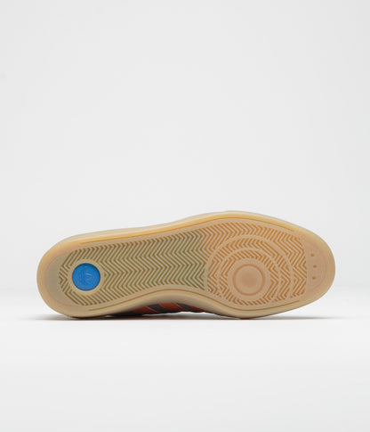 Adidas Glenburn Shoes - Charcoal / Rustic Orange / Gum4