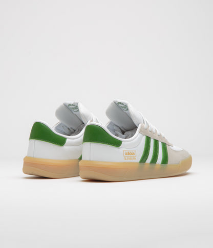Adidas Glenburn Shoes - FTWR White / Crew Green / Gum3