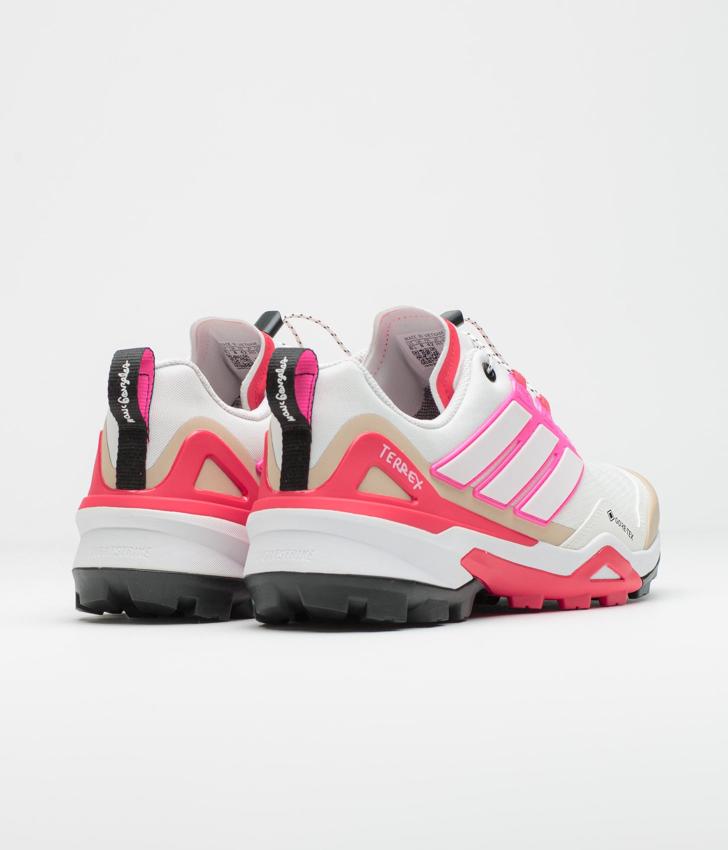 Adidas Gonz x Terrex Skychaser Shmoofoil Gore-Tex Shoes - Bliss Pink / FTWR White / Lucid Pink