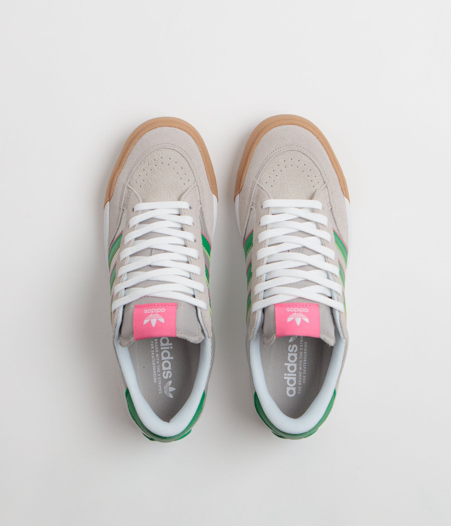 Adidas Nora Shoes - Grey One / Green / Pink Fusion