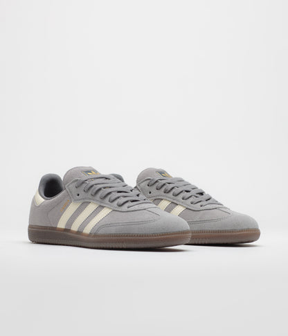 Adidas Samba ADV Shoes - Grey Four / Cream White / Grey Three