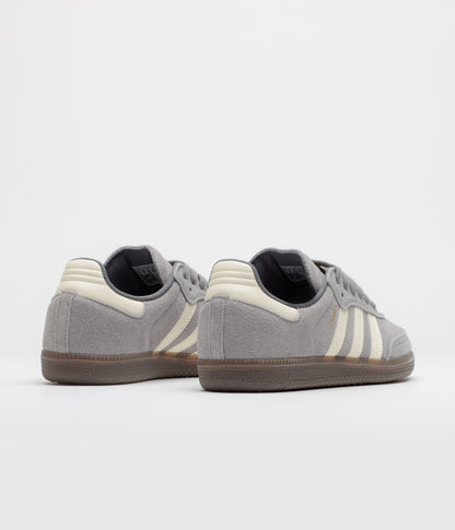 Adidas Samba ADV Shoes - Grey Four / Cream White / Grey Three