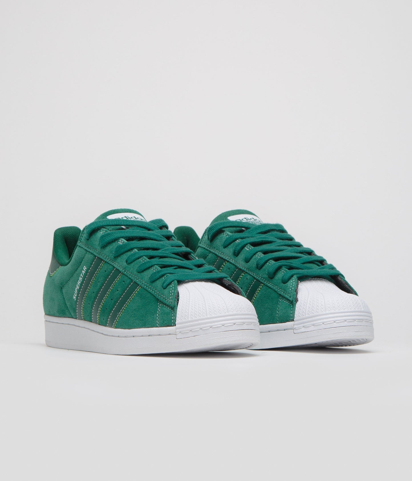 Adidas Superstar ADV Shoes - Collegiate Green / FTWR White / Collegiate Green