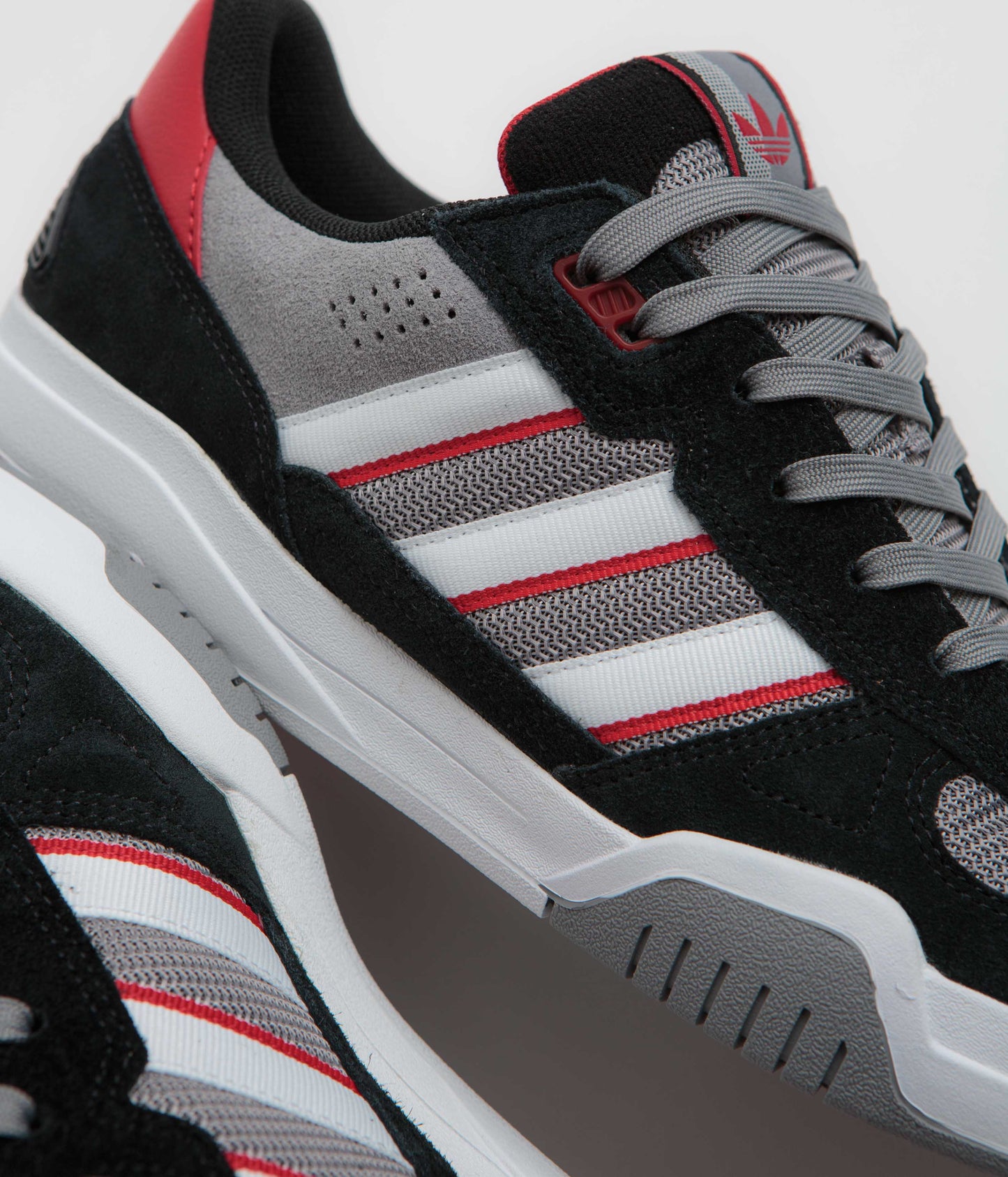Adidas Tekkira Cup Shoes - Core Black / FTWR White / Better Scarlet