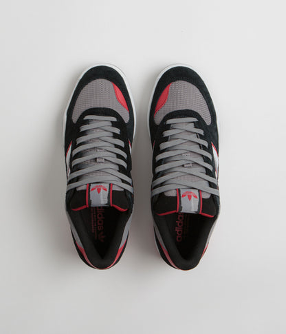 Adidas Tekkira Cup Shoes - Core Black / FTWR White / Better Scarlet