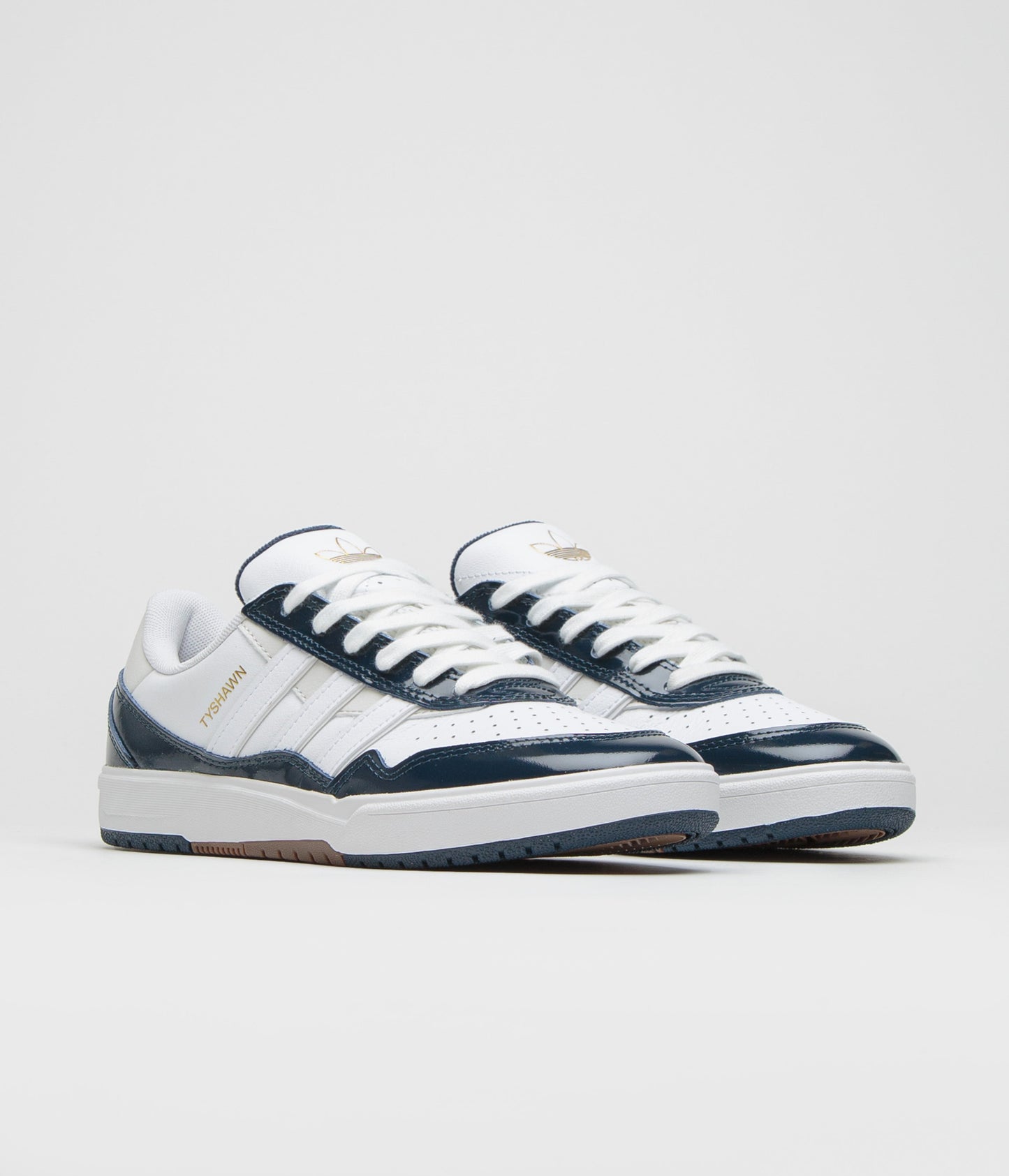 Adidas Tyshawn II Shoes - Collegiate Navy / FTWR White / Grey One