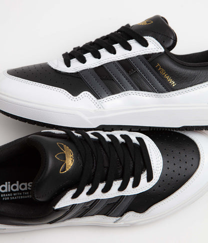Adidas Tyshawn II Shoes - Core Black / Carbon / FTWR White