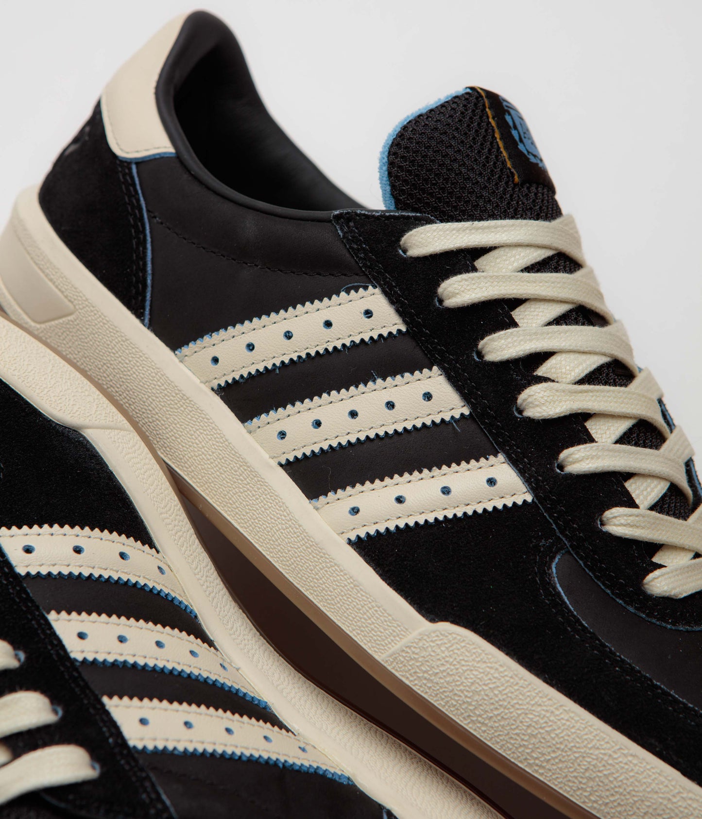 Adidas x Thrasher x AFA Glenburn Shoes - Core Black / Cream White / Gum5