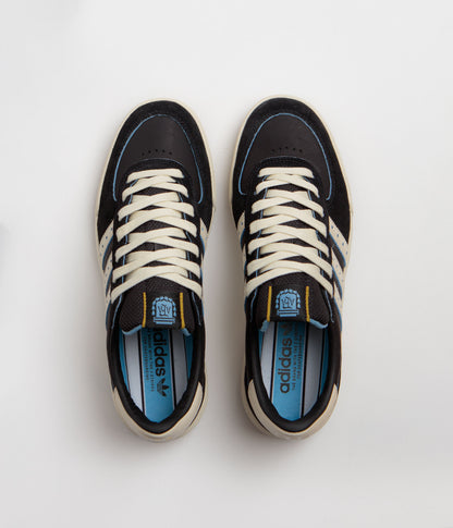 Adidas x Thrasher x AFA Glenburn Shoes - Core Black / Cream White / Gum5