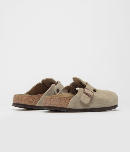 Birkenstock Boston Narrow Clogs - Taupe