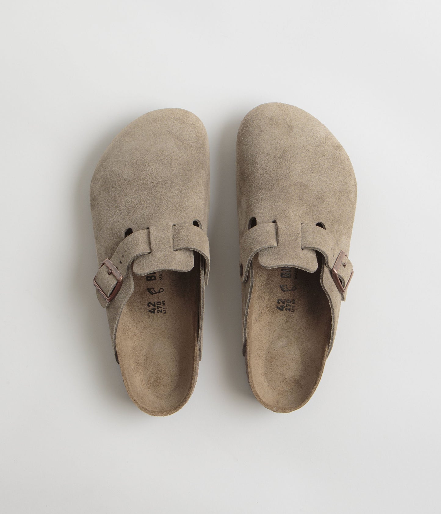 Birkenstock Boston Clogs - Taupe