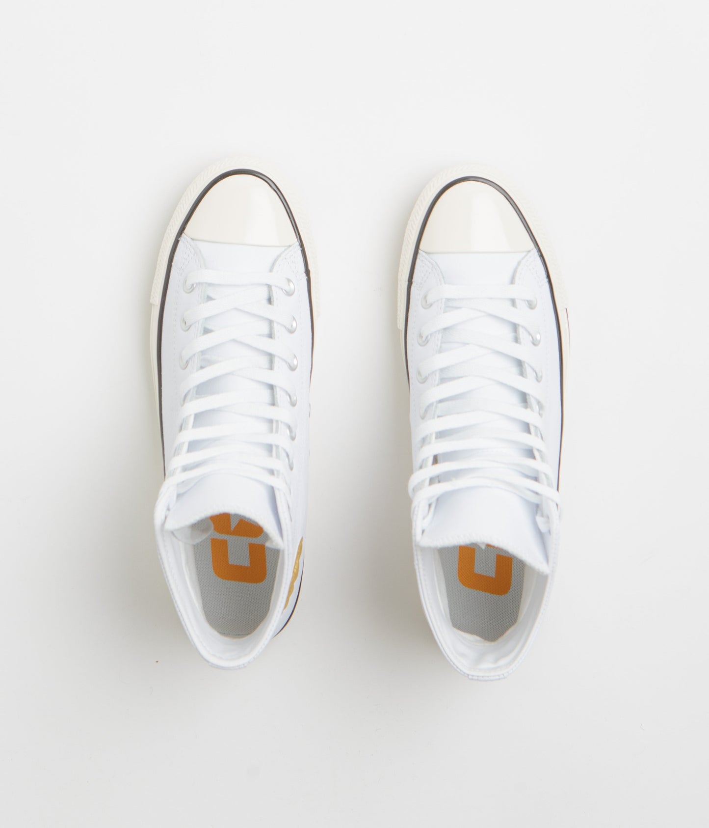 Converse CTAS Pro Hi Shoes - White / Gold / Egret