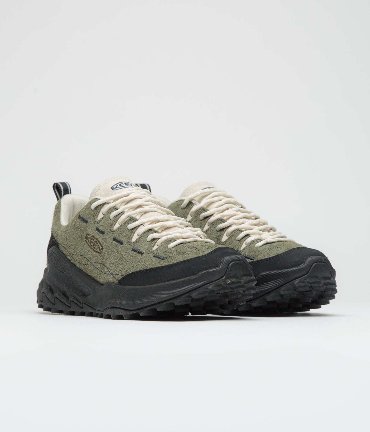 Keen Jasper Zionic Shoes - Dark Olive / Birch