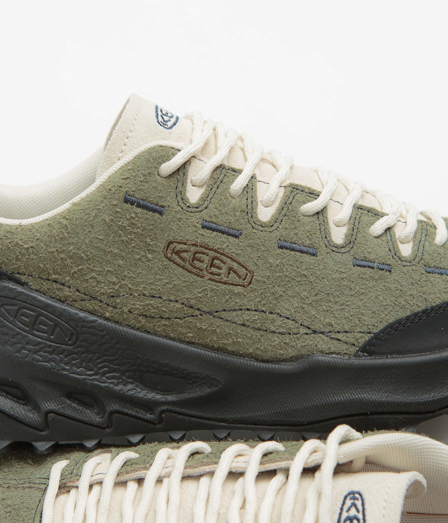 Keen Jasper Zionic Shoes - Dark Olive / Birch