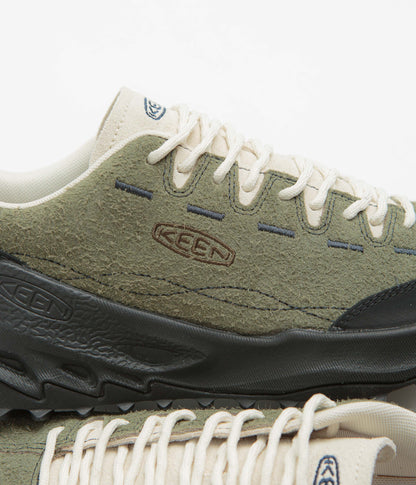 Keen Jasper Zionic Shoes - Dark Olive / Birch